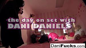 Sexy Dani Teases and Blows a Mysterious Man in Steamy Encounter