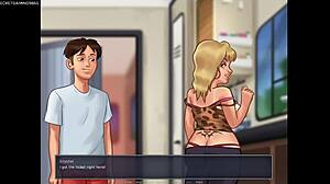 Super Busty Stepmom Demands Hard Fucking in Summertime Saga