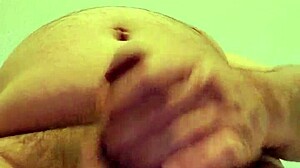 stroking in hotel room alone?