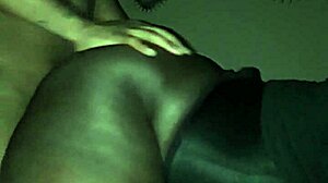 Big booty ebony enjoys intense backshots