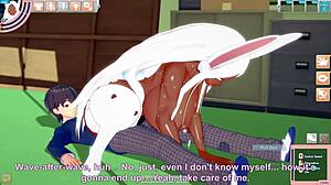 I watch the big-ass bunny get fucked to orgasm