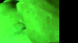 Hairy girl solo masturbating passionately in her room