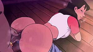 nani pelekai takes it deep in anal hentai