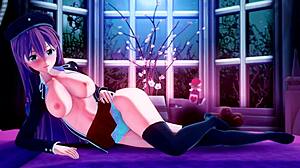 Fourth episode of 3D hentai cartoon anime series