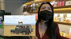 surprising NINA for VALENTINES DAY with huge asian boobs