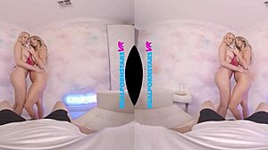 Big Tit Babes Kayley Gunner & Vanessa Cage Tag-Team Your Big Cock