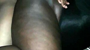 Big booty ebony enjoys intense backshots