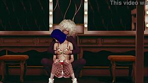 Cute 3D lesbian girls