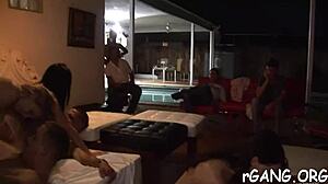 Watch mature lesbians rip clothes in hardcore oral game