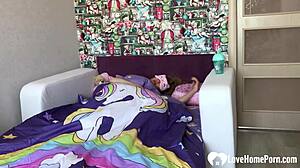 I Love Intense Morning Masturbation In Bed