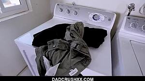 slutty teen avi love slobbers on stepdad’s cock with wet bj.