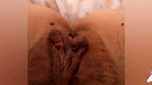 Greta Goes To Bathroom And Warms Up Under Blanket