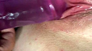 msbooty1877 wrecked by strap on wet pussy big tits monster cock