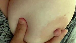 playing with my wife's incredible 42f natural tits feels so damn good