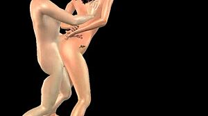 hentai girl giving blowjob, japanese man fucks from behind?