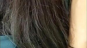 College couple bangs raw in toilet with intense insertion