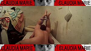 Curvy Fat Woman Dominated In Shack