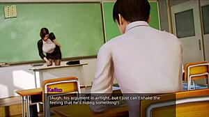 Dive into steamy secrets of Academy 190 anime game.