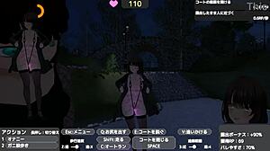 sereka-san exposes herself in naked coat without notice