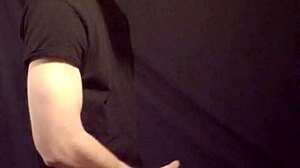 Watch this gay man jerk off his big cock solo.