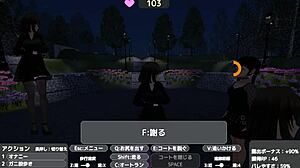 sereka-san exposes herself in naked coat without notice