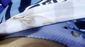 Housewife offers steamy video call action