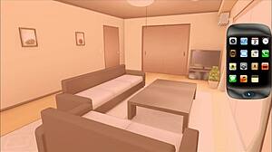 Hej, chceš šmírovat macechu nahou v koupelně hentai?