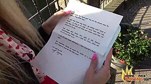 Petite milf Lola Shines contrasts her small tits with riding a big cock in public pov amateur dating sex.