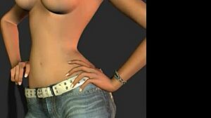 Big Tits Hentai Slave In Panties Submits To BDSM Sex As Personal Virtual Plaything