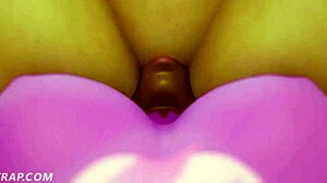 Lesbian training in 3D hentai anime