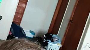 Spit cum on tits, old milf dirty slut cuckold action