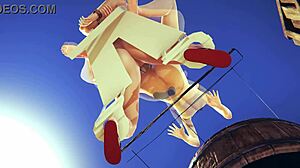 Hentai Uncensored 3d - Kitty Boobjob And Fucked With Creampie - Japanese Asian Manga Anime Game Porn!