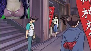 He bangs two busty neighbors and falls hard - Hentai Milk Junk Ep 1