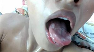 Beautiful Mexican Girl Uses Toys in Ass and Pussy