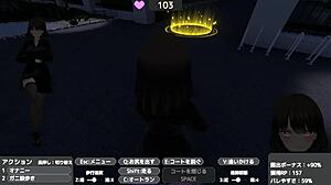 sereka-san exposes herself in naked coat without notice