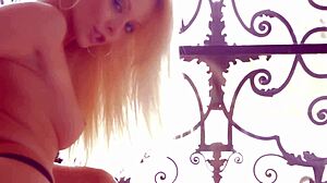 Sultry milf Jana Cova teases in steamy solo session