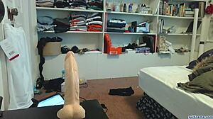 Curvy Pawg Teen Rides Big Dildo On Webcam