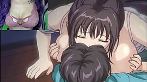 He bangs two busty neighbors and falls hard - Hentai Milk Junk Ep 1