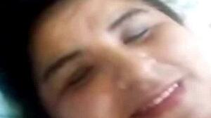 Horny BBW shows tits and vagina on call