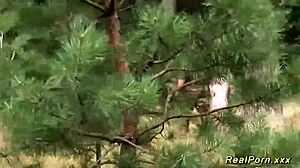 German Milf Interracial Outdoor Banged