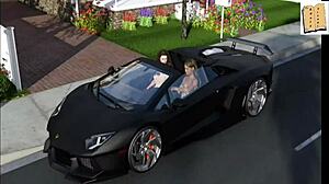 wife and her 36 year old stepmother play erotic games