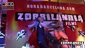 Bound teen submits in shibari domination