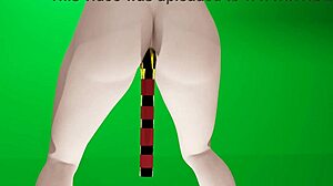 Android 18 undergoes animation test with toys and dildos