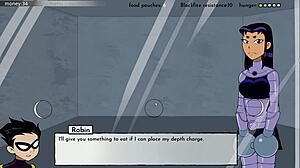 Enjoying blackfire in 18titans part 21 anime game