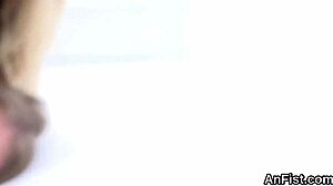 Randy lesbian hotties fist juicy pussies and spread anal holes