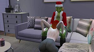 Hey Grinch, what's your naughty plan today?