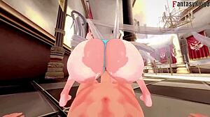 Rosalia's Passionate Encounter With Three Mario Bros In Fantasy