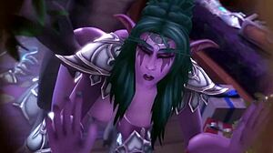 Watch Tyrande, Jaina, and Alexstrasza with elves