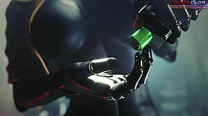 Atomic Heart hentai with creampie and big cock 😏