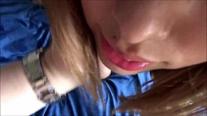 Perfect 18-year-old Latina Hazel Heart hooks up with older guy in POV